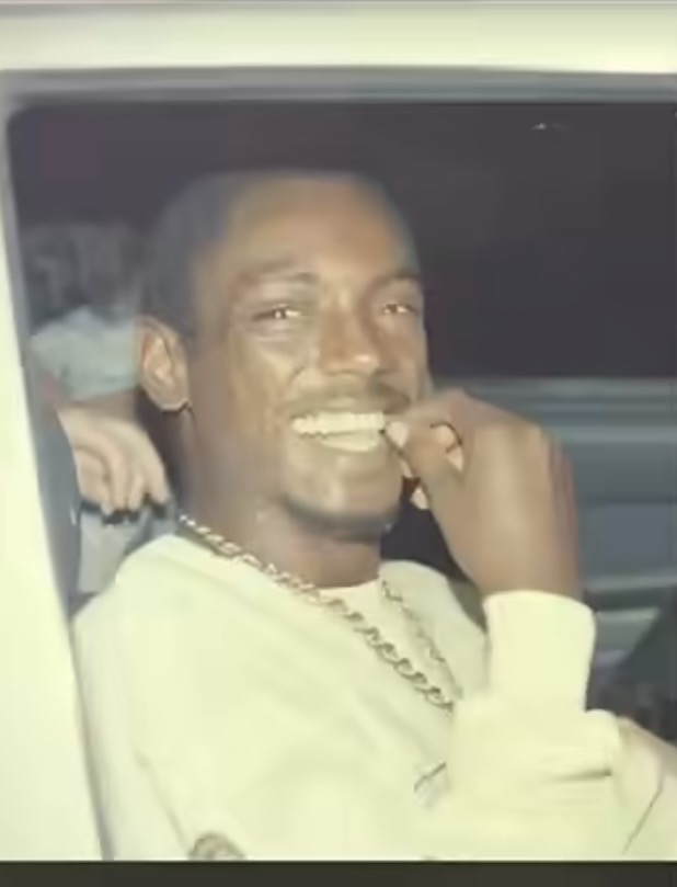 Faded candid portrait — restored — original